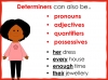 Determiners - KS3 Teaching Resources (slide 3/9)
